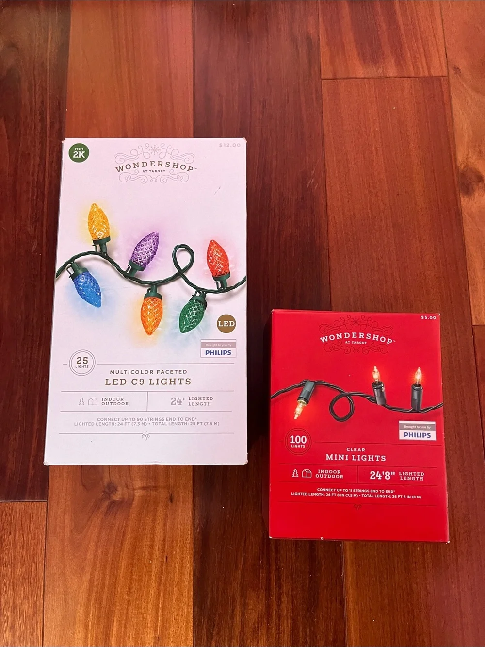 NWT Wondershop Multicolor LED Holiday Lights